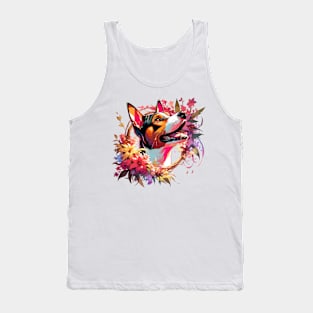 Basenji Joyful Mothers Day Dog Mom Gift Tank Top